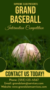 baseball Flyer gaming Flyer  NFL Flyer  , sports Instagram Story template