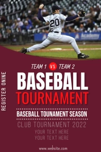 baseball match, event, sports Tumblr Graphic template