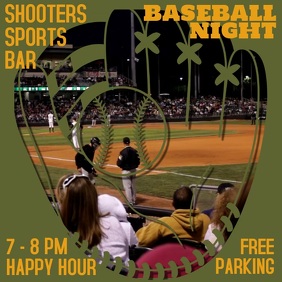 Baseball Game Video Ad Template | PosterMyWall