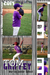 Baseball Collages Poster Templates Postermywall