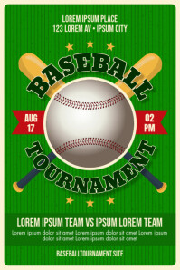 BASEBALL POSTER Template | PosterMyWall