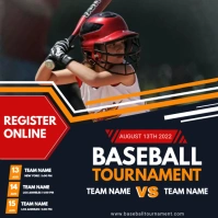 BASEBALL SQUARE TEMPLATE.C Carré (1:1)