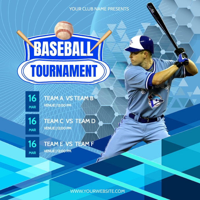 Copy of baseball super game flyer template | PosterMyWall