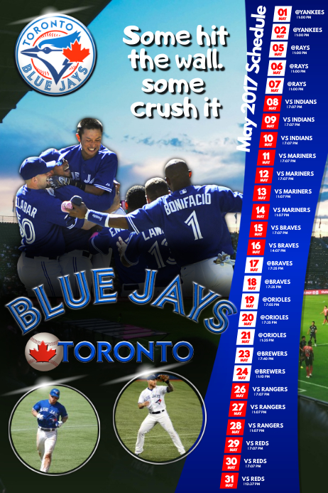 Baseball Team Schedule Template PosterMyWall Baseball Team Schedule Template PosterMyWall