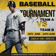 Baseball Template Instagram Post