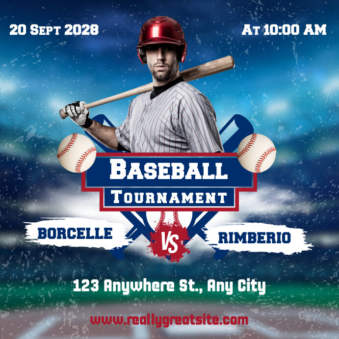 Copy of Baseball Tournament | PosterMyWall