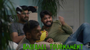 Baseball tournament Digitalt display (16:9) template