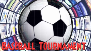 Baseball tournament Digitalt display (16:9) template