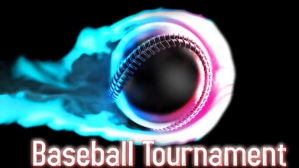 Baseball tournament Digitalt display (16:9) template