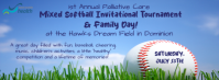 Baseball Tournament Facebook Cover template