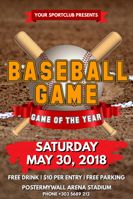 Copy of Baseball Tournament Poster | PosterMyWall