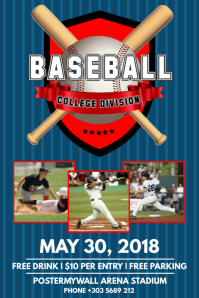customize 320 baseball poster templates postermywall