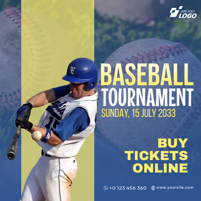 Copy of Baseball Tournament Template | PosterMyWall