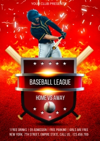 BASEBALL TOURNAMENT TEMPLATE | PosterMyWall
