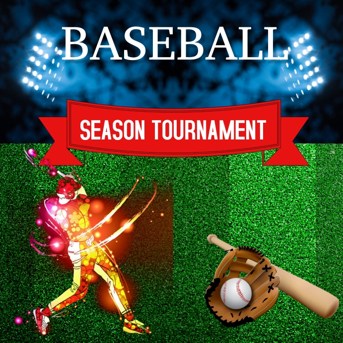 Baseball tournament template | PosterMyWall
