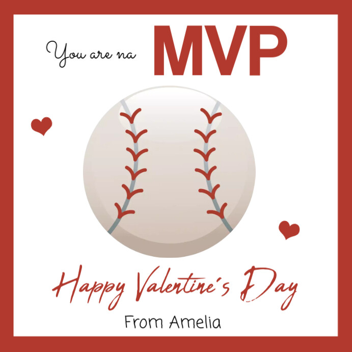 Copy Of Baseball Valentine Card Tag PosterMyWall copy-of-baseball-valentine-card-tag-postermywall
