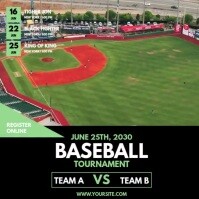 Baseball video ad template | PosterMyWall