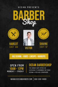 Brosur Barbershop – Goresan
