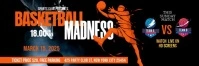 basketball ad Twitter Banner template