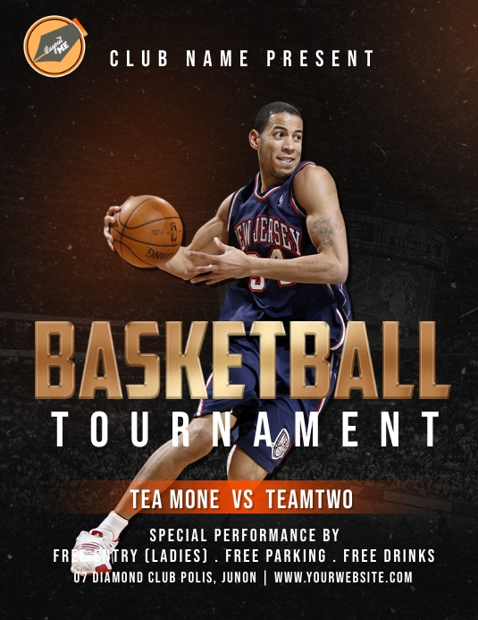 Basketball Rim Advertisement Basketball Ads Template | PosterMyWall