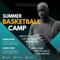 Basketball Camp Instagram Post template