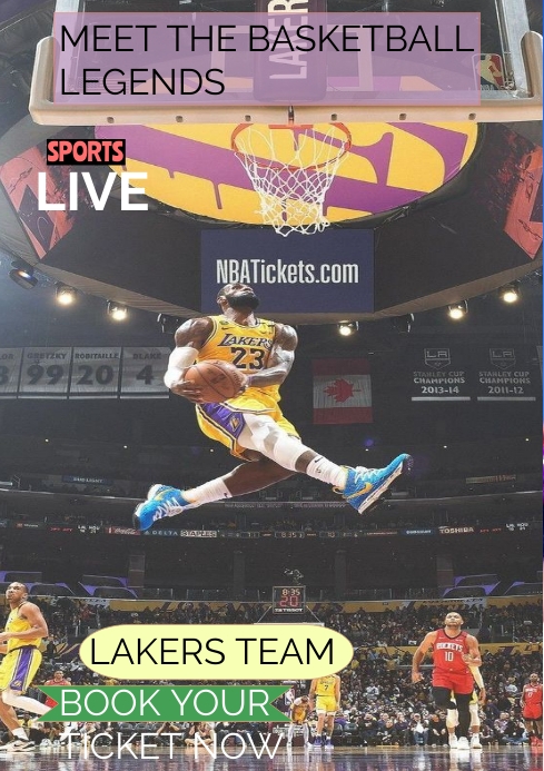 BASKETBALL Template PosterMyWall