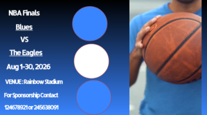 Azul Basketball Digital Display Template