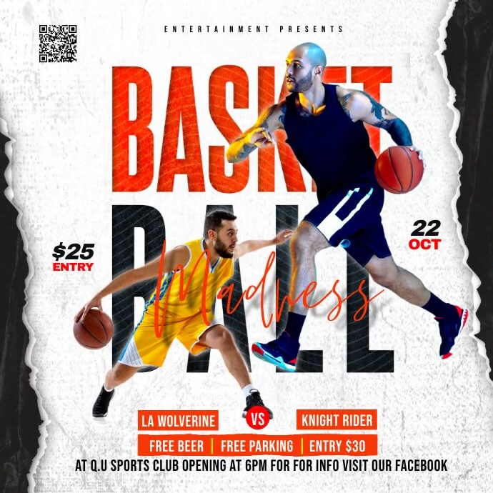 BASKETBALL Template PosterMyWall