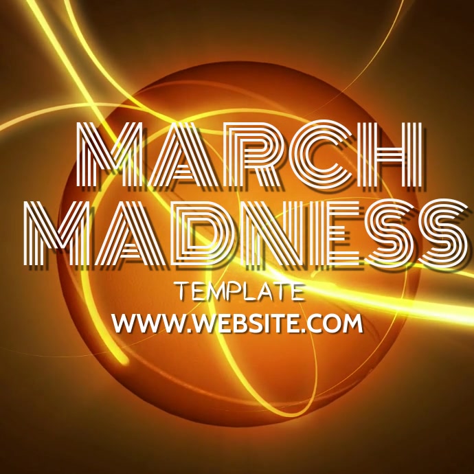 BASKETBALL EVENT design FLYER Template Quadrado (1:1)