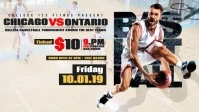 Basketball Event Facebook Cover Video