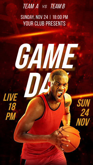 BASKETBALL FLAYER TEMPLATE | PosterMyWall