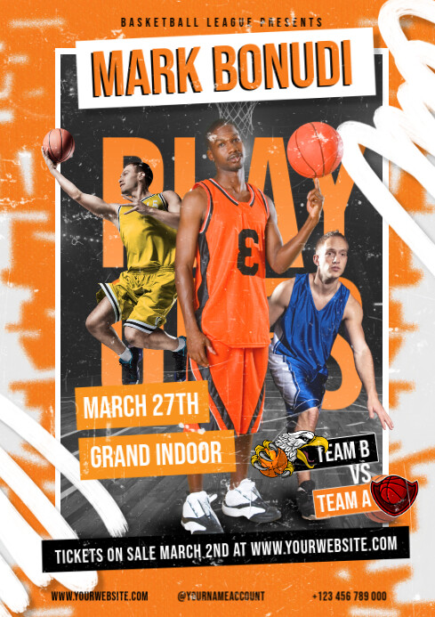 Copy of Basketball Flyer | PosterMyWall