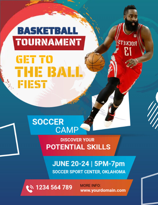 Basketball Flyer Template PosterMyWall Basketball Flyer Template PosterMyWall