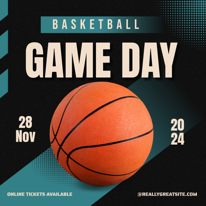 Basketball Game Day Template | PosterMyWall