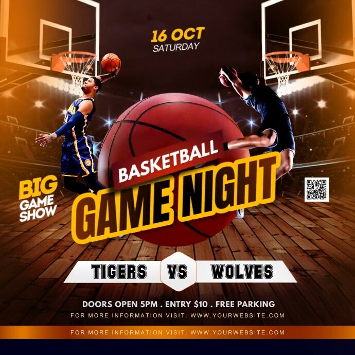Basketball Graphic Template