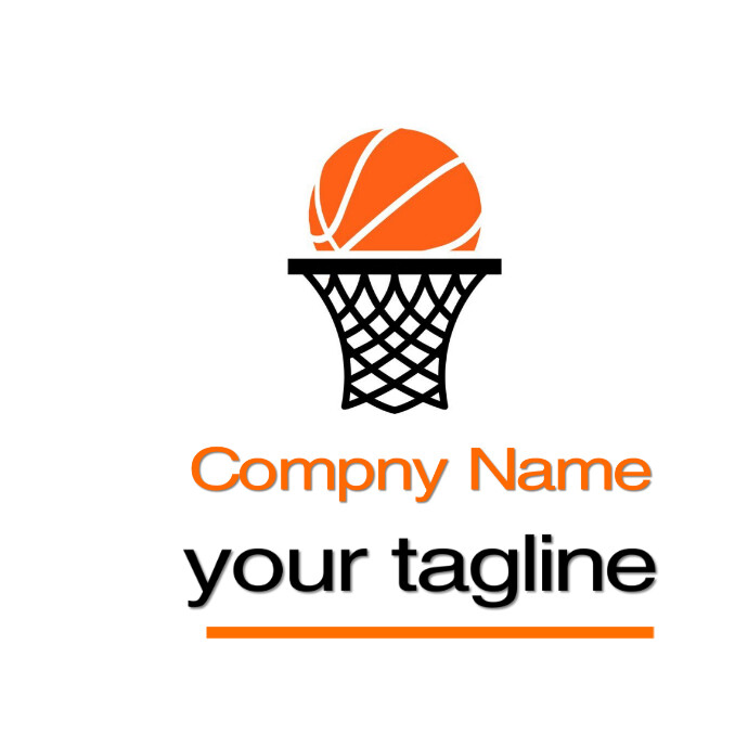 Basketball logo Logótipo template