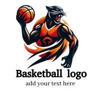 Basketball logo template
