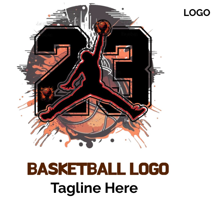BASKETBALL LOGO template