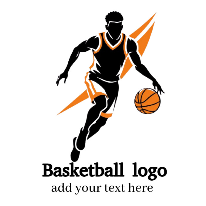 Basketball logo Logótipo template
