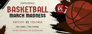 Basketball March Madness Facebook Cover