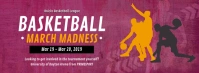 Basketball March Madness Tournament Facebook Cover