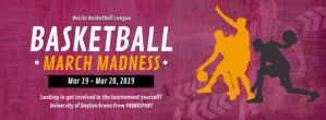 Basketball March Madness Tournament Facebook Cover