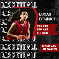 1.53K+ Free Templates for 'Basketball player bio template' | PosterMyWall