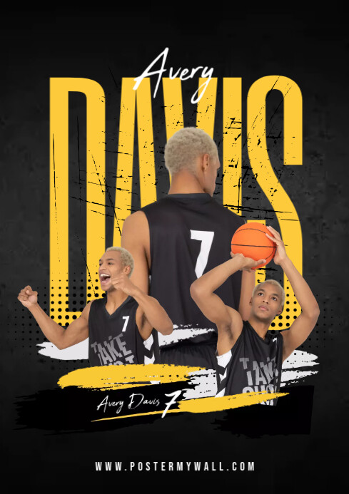 Basketball Player Template PosterMyWall