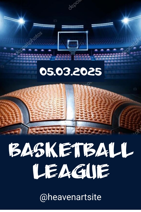 Basketball Poster Template PosterMyWall