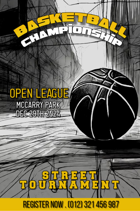 Basketball Poster Examples BASKETBALL POSTER Template | PosterMyWall