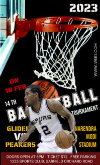 Basketball Poster Umthetho we-US template