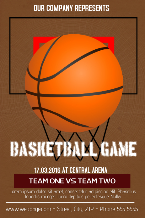 Basketball Flyer Template PosterMyWall