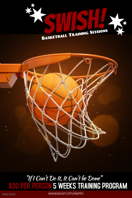 Basketball Poster Examples Basketball Poster Template | PosterMyWall