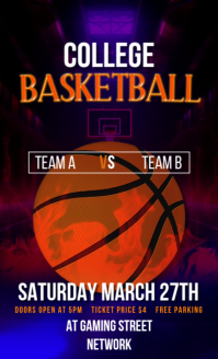 basketball poster template Format US Legal